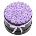 Preserved Roses Gift Box - 50 Real Eternal Roses, Long-Lasting Floral Arrangement for Anniversary, Birthday & Valentine's Day