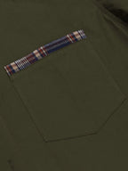 Men's Short Sleeve Button-Up Shirt – Soft 100% Cotton Casual Top