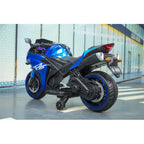12V Kids Electric Motorcycle Ride-On Toy with Training Wheels – Ages 3–6