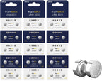 30 Count - LR44 AG13 357 SR44 A76 303 Battery 1.5V Button Coin Cell Batteries