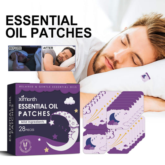 Lavender Sleep Patches for Better Rest - 30 Count Natural Essential Oil Stickers