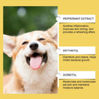 Natural Pet Yeast Relief Supplement – Herbal Skin Soothing Formula for Dogs & Cats