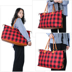 Women's Weekend Travel Duffle Bag - Overnight Tote with Shoulder Straps