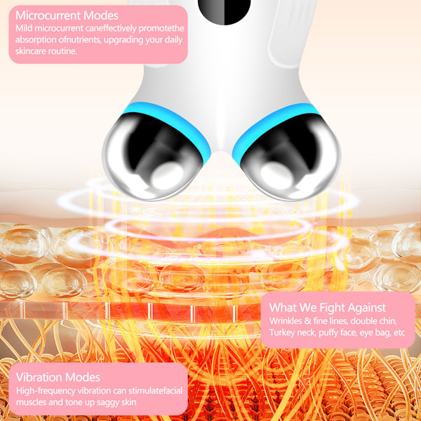 EMS Facial Toning Device – Professional Microcurrent Face Lifting & Skin Firming Tool