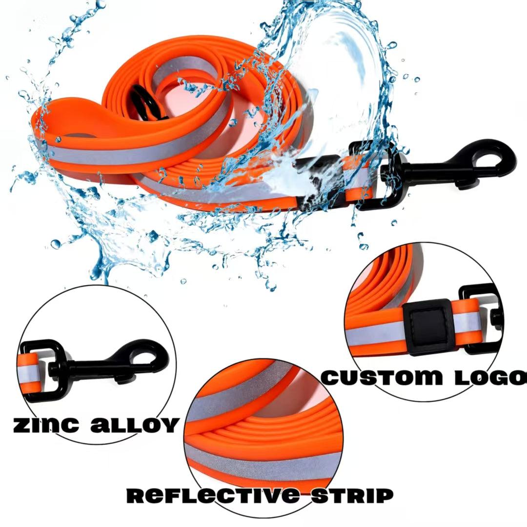 Reflective Dog Leash & Harness Set – High-Visibility Night Walk Safety