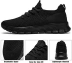 Men's Slip-On Lightweight Mesh Running & Walking Sneakers – Breathable & Non-Slip