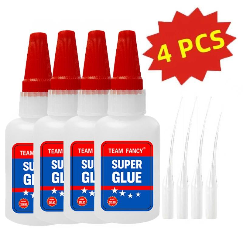 TEAMFANCY Welding High-Strength Oily Super Glue Multi-Surface Adhesive for Wood Metal Ceramic Leather Resin Ceramic Metal Glass Instant Bonding