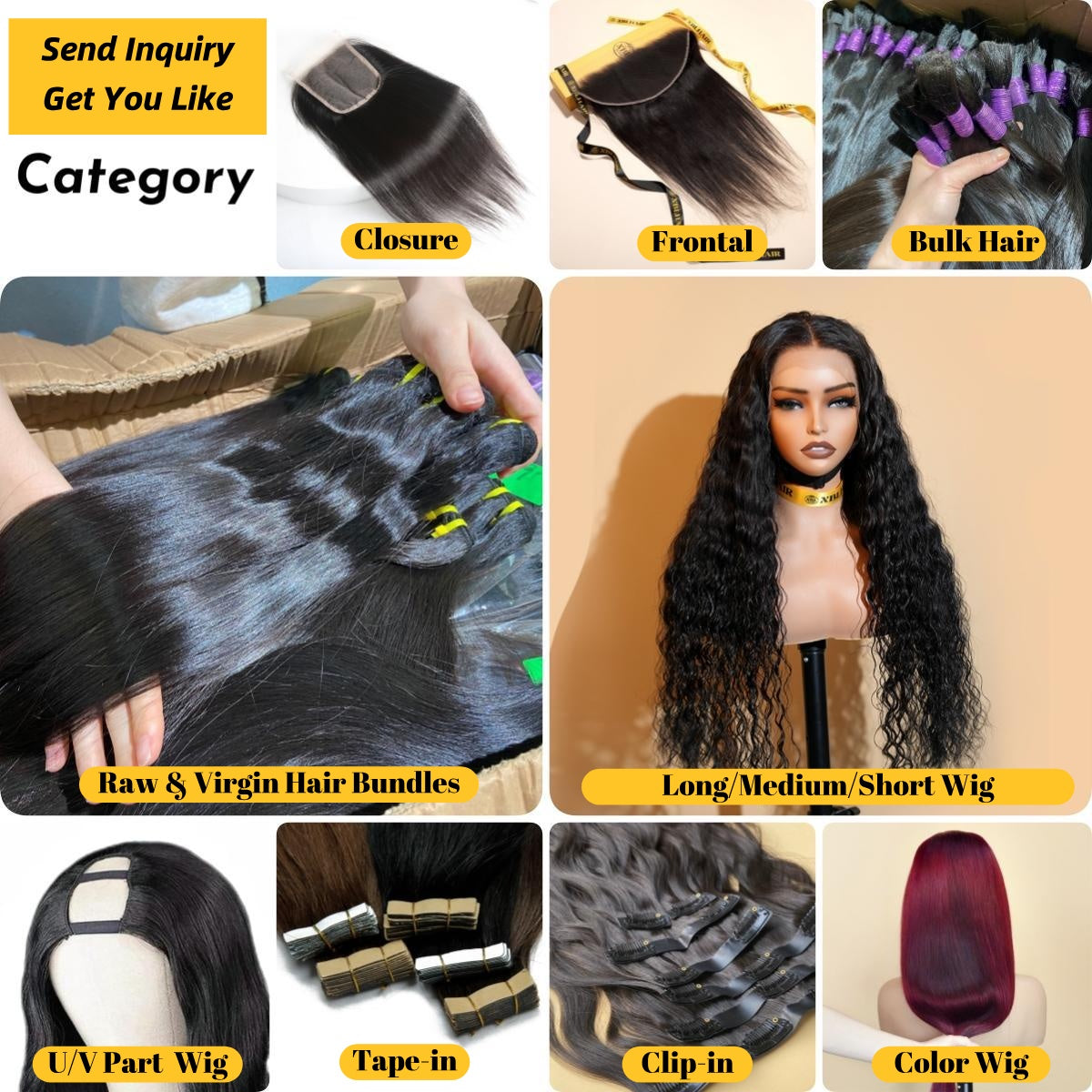 11A Grade Virgin Human Hair Bundles | Raw Hair Extensions | 100g | 12–30 Inch