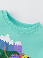 Children's Pedal Power Graphic Crew Neck Sweatshirt