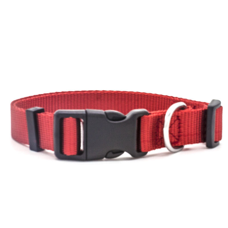 Adjustable Dog Collar - Durable Nylon Pet Collar for Small to Large Dogs