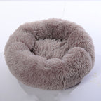 Calming Plush Pet Bed – Anxiety-Relief Nest for Dogs & Cats