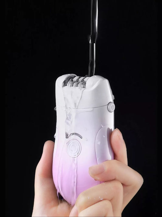 3-in-1 Portable Electric Hair Remover – Waterproof | Rechargeable | Travel-Ready