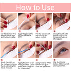 Professional Lash Lift Kit - Salon Quality Eyelash Perm & Curl System