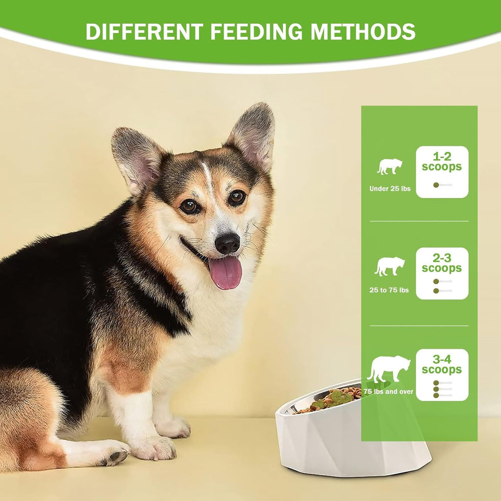 Dog & Cat Dental Powder for Fresh Breath - Natural Teeth Cleaning & Gum Health Support