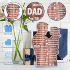 Dad Daughter Acrylic Plaque - Heartfelt Father's Day Gift from Daughter