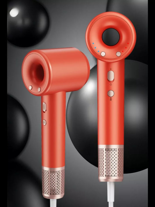 Portable Hair Dryer – Blue Light & Constant Temperature for Frizz-Free Drying at Home or On the Go