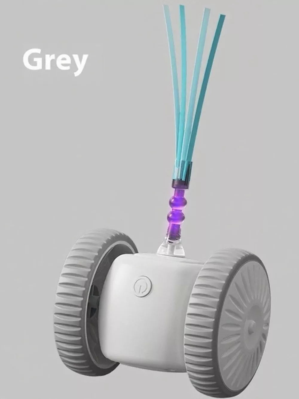 Interactive Self-Rotating Feather Pet Chase Toy | Electric Cat & Dog Toy