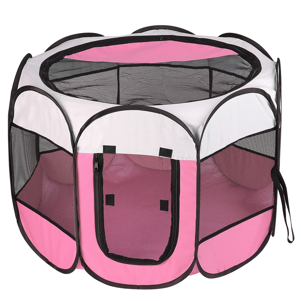Foldable Pet Playpen – Portable Indoor & Outdoor Exercise Pen for Dogs, Cats & Small Pets