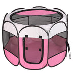 Foldable Pet Playpen – Portable Indoor & Outdoor Exercise Pen for Dogs, Cats & Small Pets