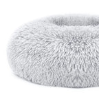 Luxury Plush Dog Bed – Soft Fleece Sofa with Cozy Nest Design, Large