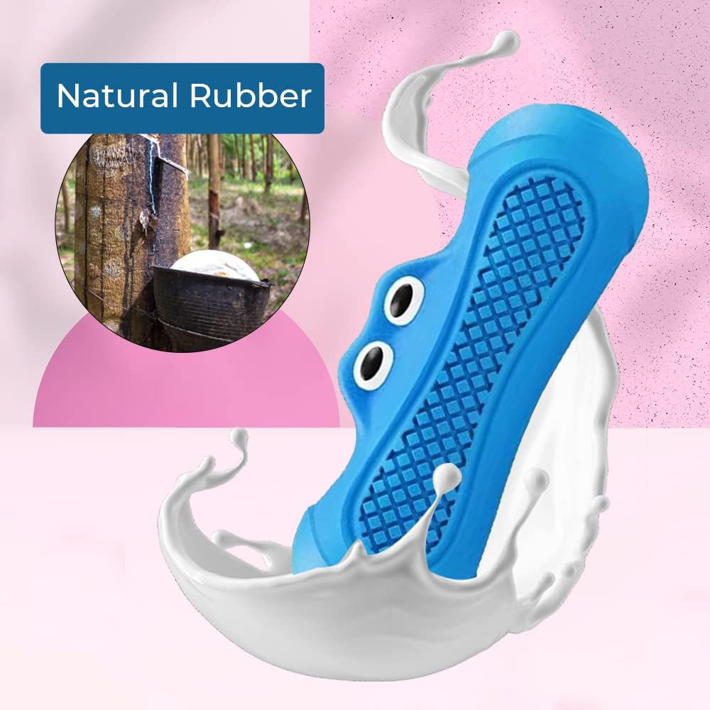 Durable Rubber Squeaky Dog Toy – Monster Design for Aggressive Chewers