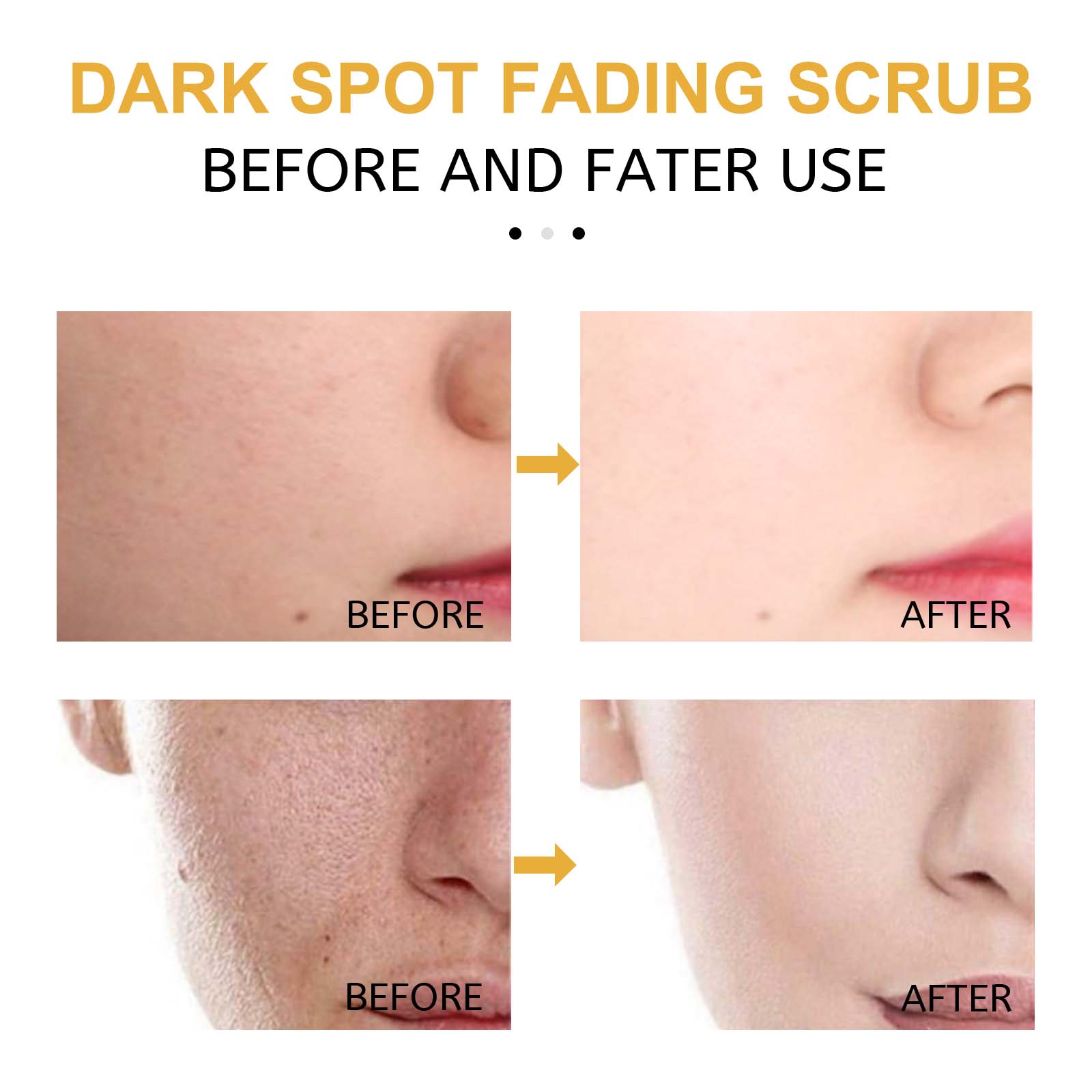 Turmeric Brightening Face Scrub – Exfoliating Cleanser for Smooth, Radiant Skin