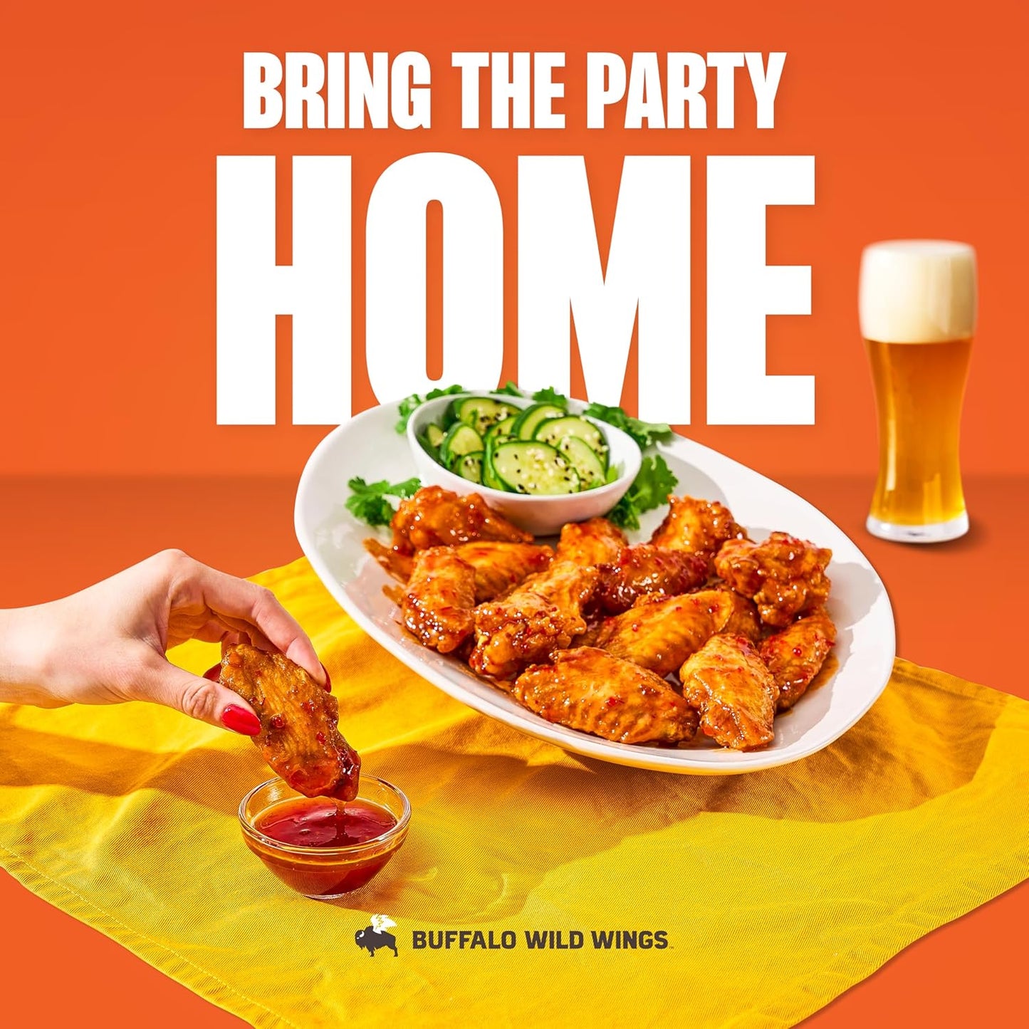 Buffalo Wild Wings Asian Zing Sauce, 12 fl. oz. – Sweet Chili Wing Sauce