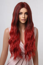 27" Long Wave Synthetic Wig – 13x1 Lace Full-Machine Made | Heat Safe