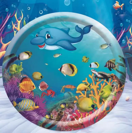 Inflatable Cooling Pet Water Bed & Ice Pad Mat for Dogs & Cats