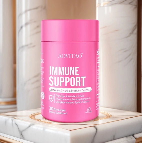 Immune Support Supplement – Lion's Mane, Reishi & 5-Mushroom Blend | 60 Capsules