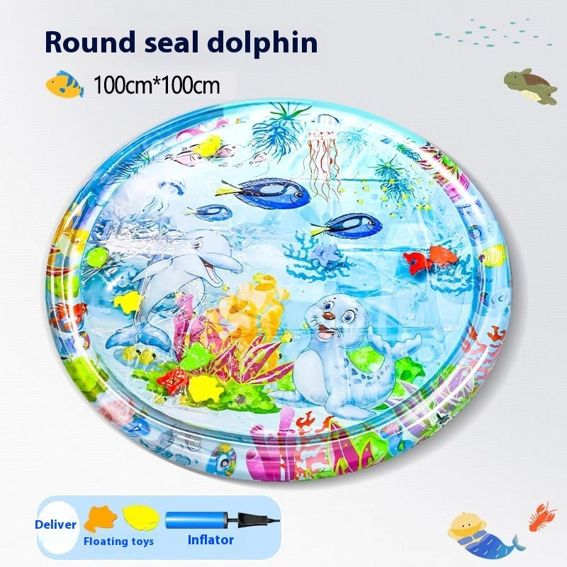 Inflatable Cooling Pet Water Bed & Ice Pad Mat for Dogs & Cats