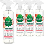 All Purpose Cleaner, Biodegradable Formula, Free & Clear, 23 Oz (Pack of 4)