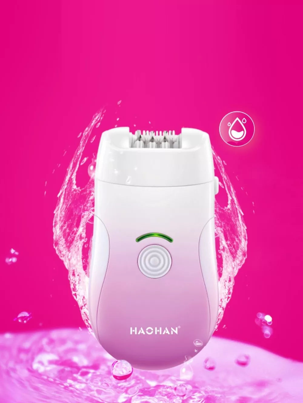 3-in-1 Portable Electric Hair Remover – Waterproof | Rechargeable | Travel-Ready