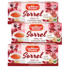 Caribbean Dreams Jamaican Sorrel & Ginger Tea, Pack of 1 - 3