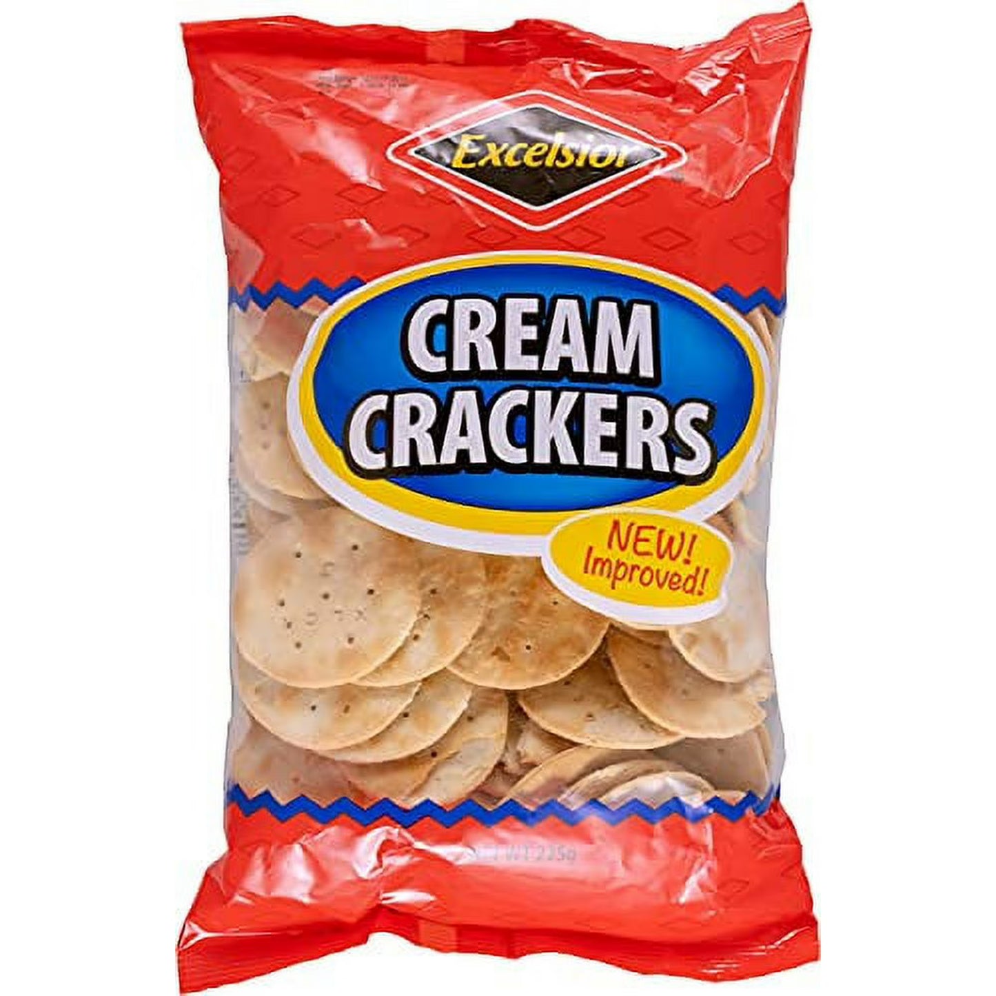 Excelsior Cream Crackers, 7 oz – Pack of 12 | Classic Jamaican Crackers