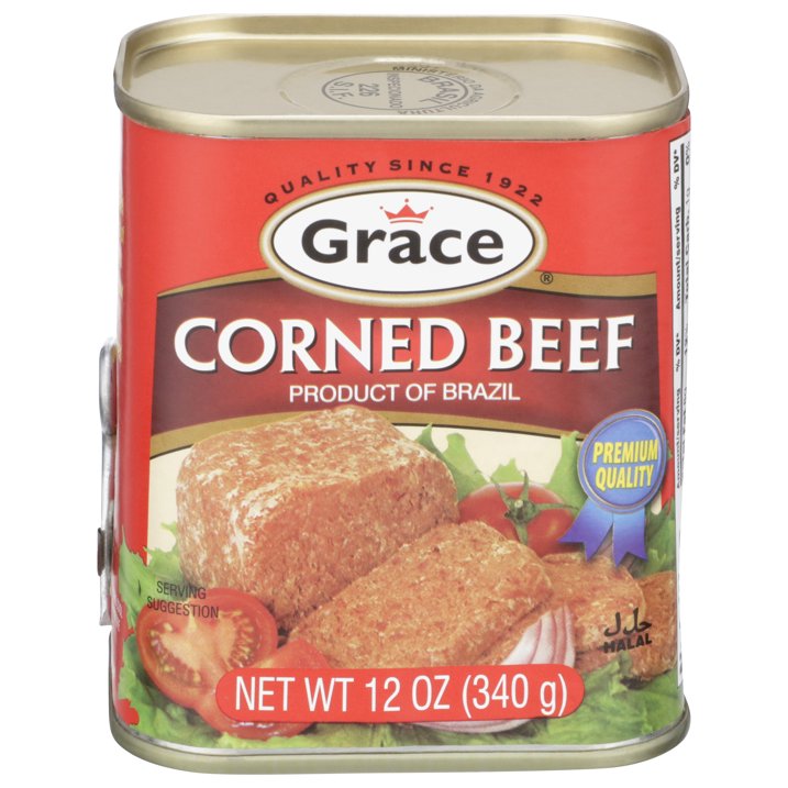 Grace Corned Beef 12oz Can, 1 Can - 12 Pack – Premium Jamaican Canned Meat