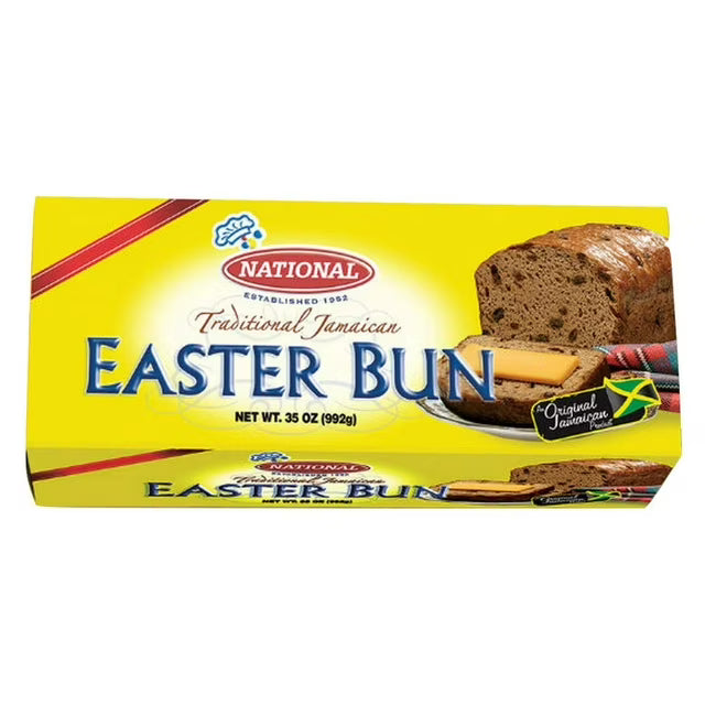 National Jamaican Easter Spice Bun – Authentic Caribbean Spiced Bun, 35 oz