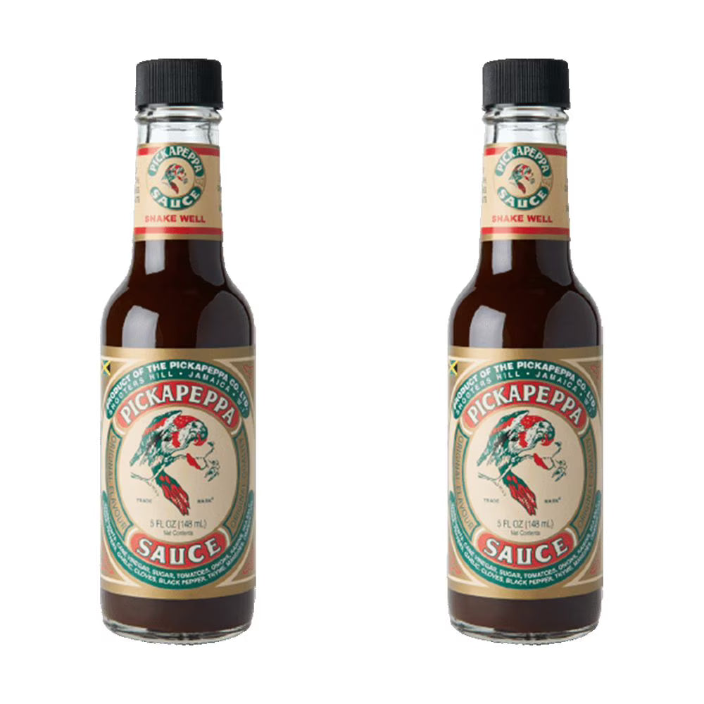 Jamaican Original Pickapeppa Sauce, 5 oz – 2 Pack | Authentic Caribbean Hot Sauce