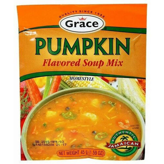 Grace Pumpkin Flavored Soup Mix, 1.59 oz – Authentic Jamaican Comfort in Every Bowl