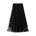 ZOKI Women's High Waist Pleated Midi Skirt – A-Line Tie Waist Casual Summer Skirt