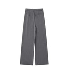 MUJER Women's High Waist Wide Leg Pants – Loose Fit Baggy Trousers for Office & Casual Wear