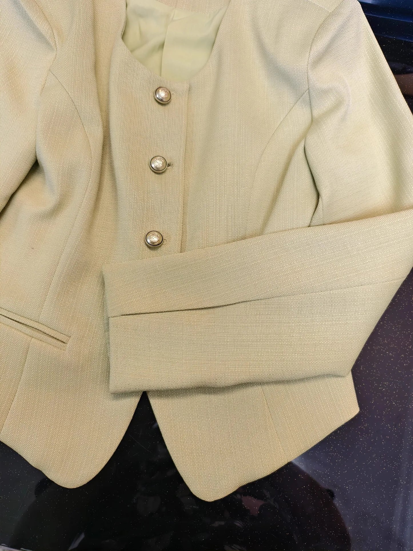 GBVLGAR Women's Long Sleeve Skirt Suit Set – Slim Fit Professional Office Dress Set