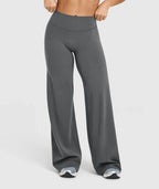 Women's High Waist Wide Leg Yoga Pants – Tummy Control Butt Lift Flare Leggings