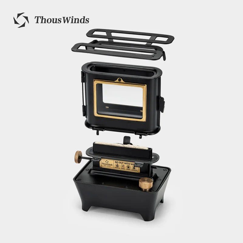 Thous Winds Firedance Oil Lamp Stove Portable Outdoor Camping Lantern Emotion Retro Lights for Picnic Backpack Camping Supplies