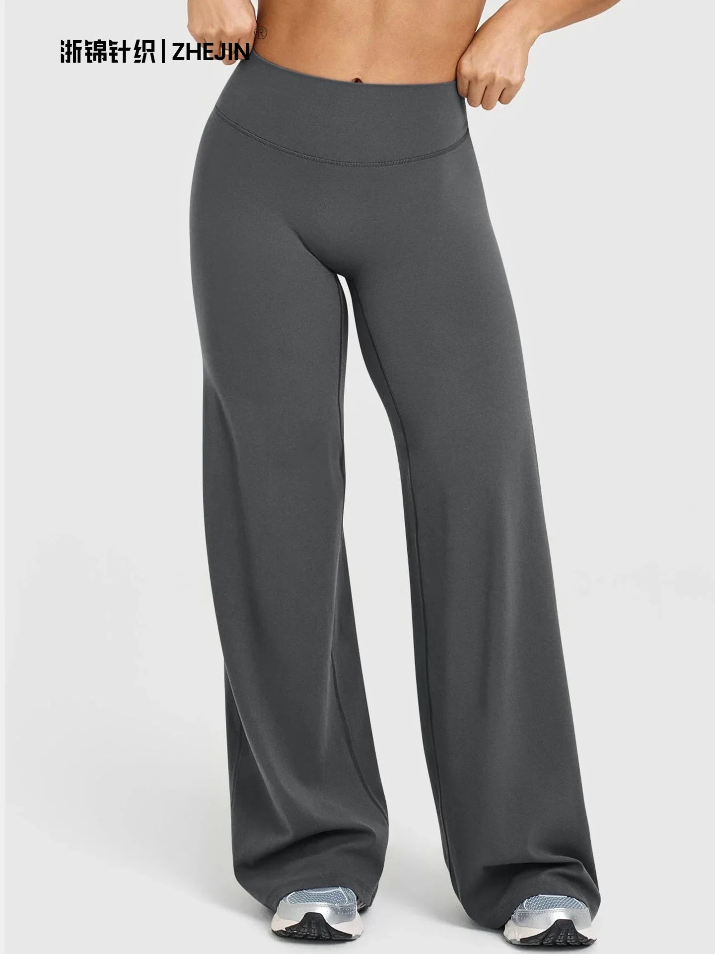 Women's High Waist Wide Leg Yoga Pants – Tummy Control Butt Lift Flare Leggings