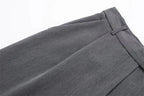 MUJER Women's High Waist Wide Leg Pants – Loose Fit Baggy Trousers for Office & Casual Wear