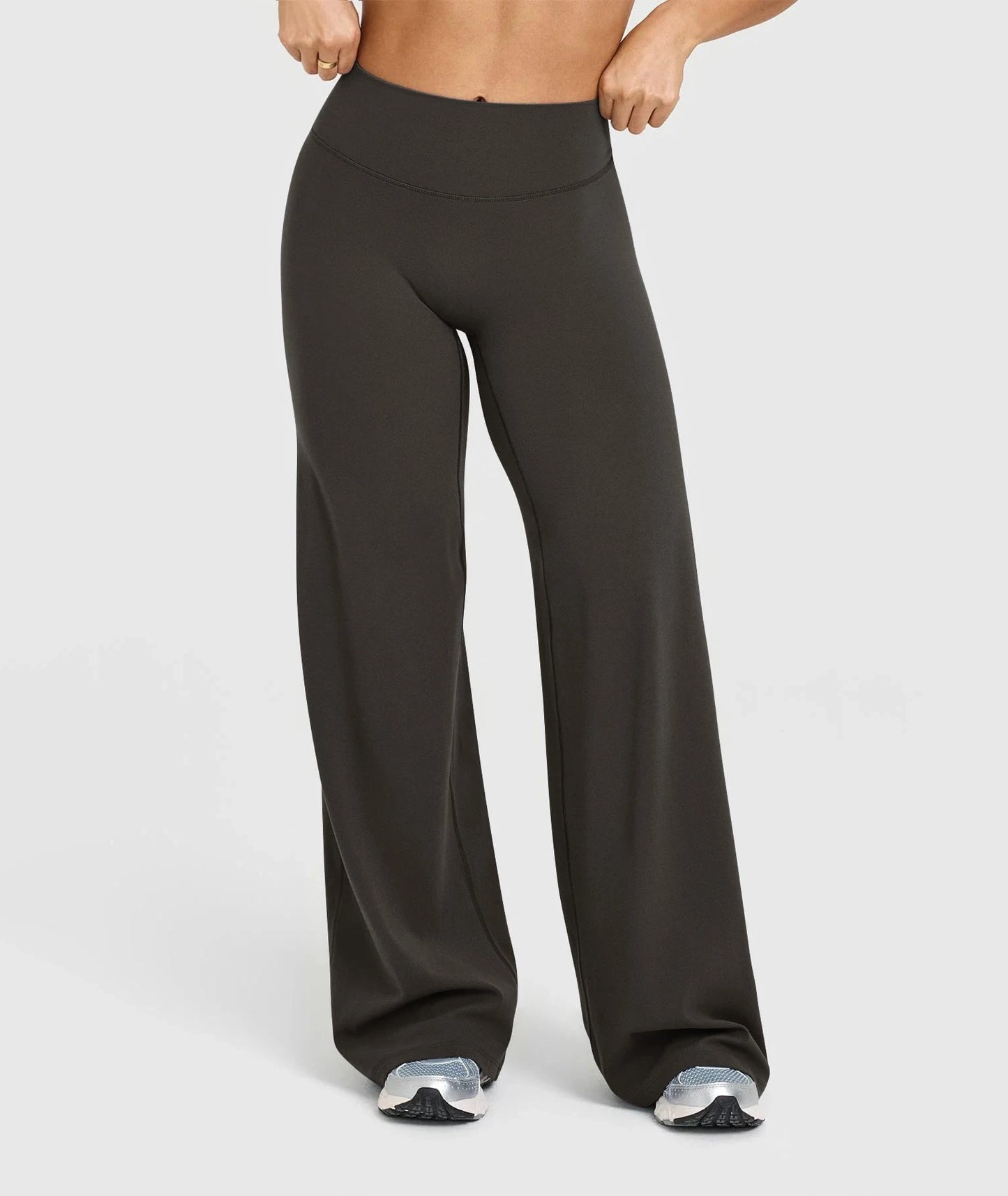 Women's High Waist Wide Leg Yoga Pants – Tummy Control Butt Lift Flare Leggings