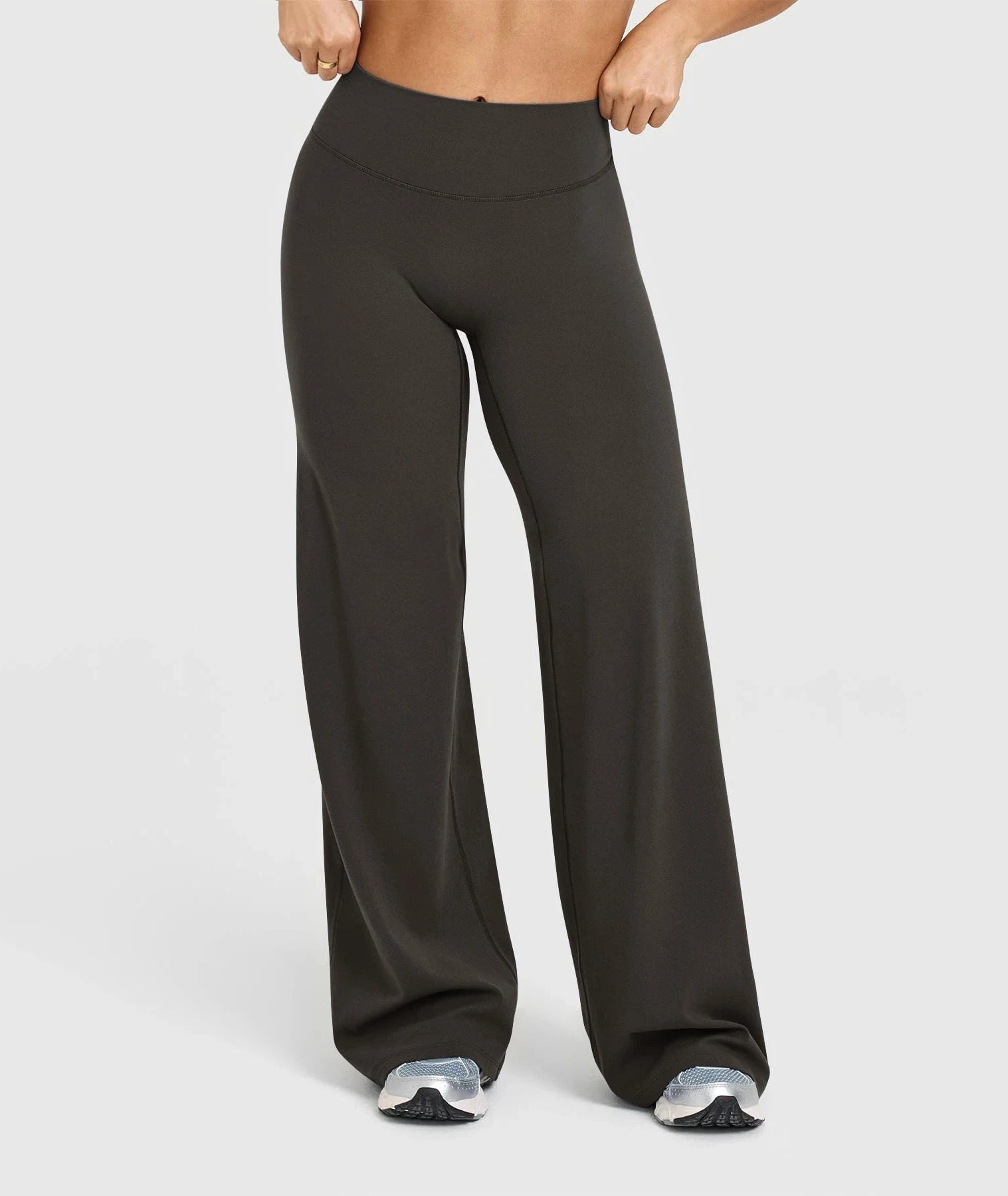 Women's High Waist Wide Leg Yoga Pants – Tummy Control Butt Lift Flare Leggings