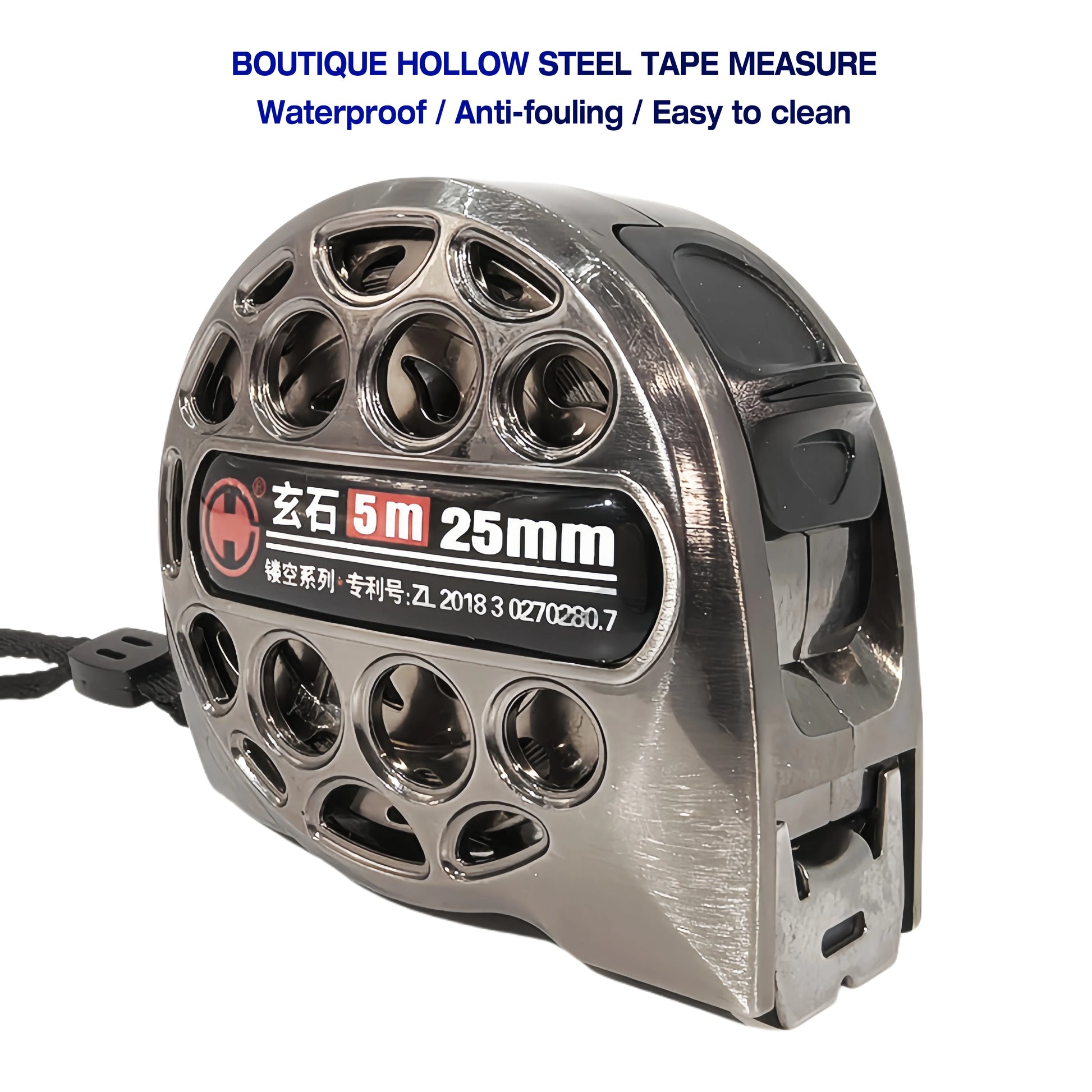 3/5/7.5M Waterproof Tape Measure – High Precision Anti-Corrosion Retractable Ruler for Woodworking DIY Household & Construction