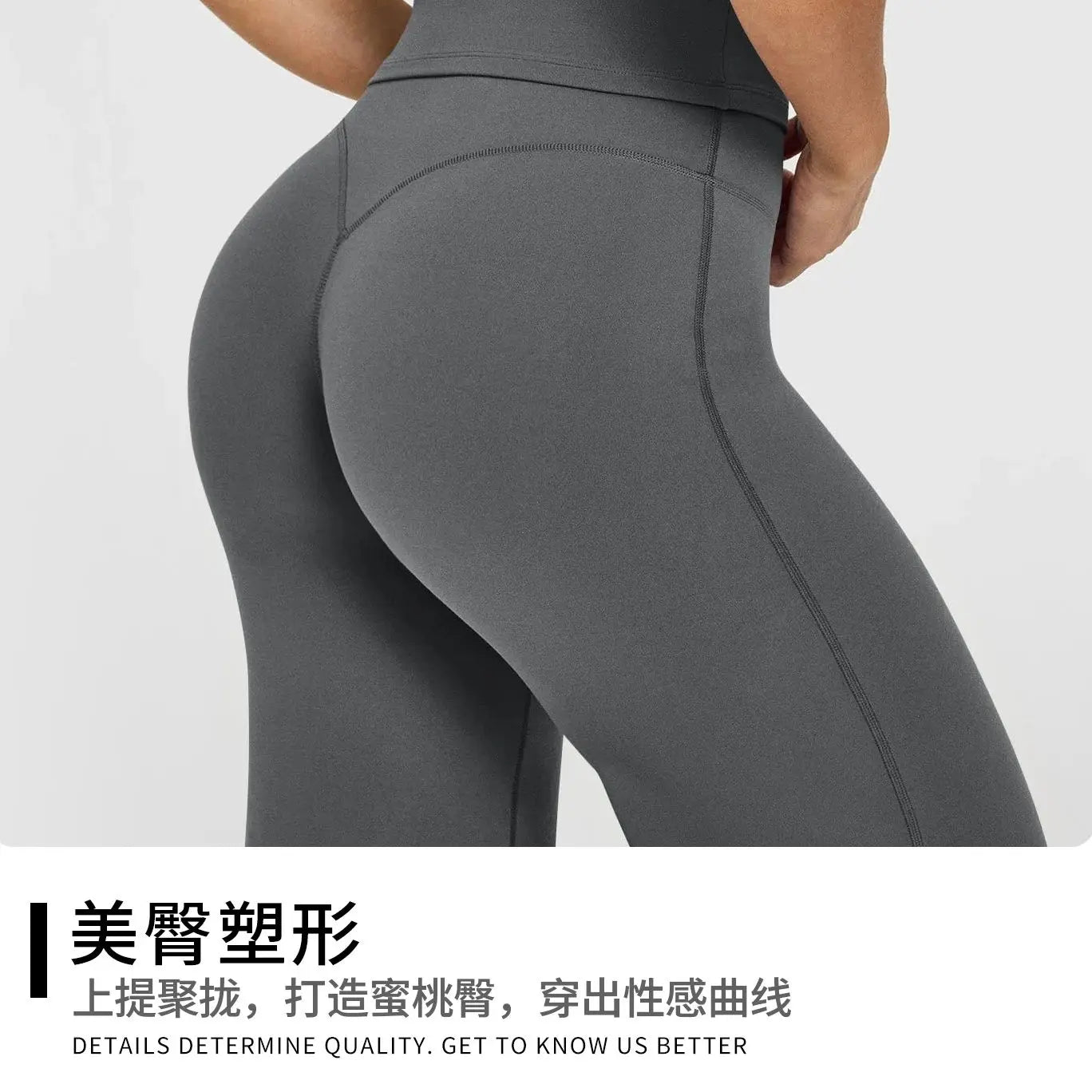 Women's High Waist Wide Leg Yoga Pants – Tummy Control Butt Lift Flare Leggings
